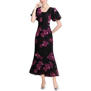 Elaine Womens  Midi Dress